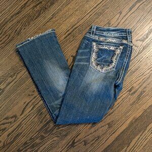 Miss Me Brand Ladies' Signature Boot Cut Jeans - Size 27